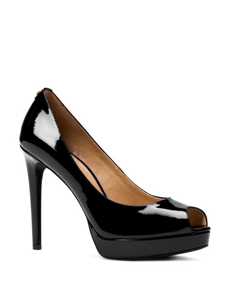 michael kors erika platform black|Women's Black Platform Shoes .